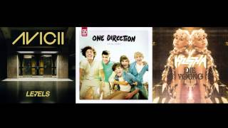 Avicii vs One Direction vs Keha  What Makes Levels Die Young [upl. by Etnaled]