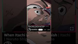 Itachis 1st Finish anime shorts itachi narutoshippuden uchiha [upl. by Venable753]