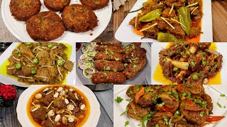 7 Bakra Eid Special Recipes  Eid Dawat Special Recipes By Tasty Food With Maria [upl. by Ardnahsal399]