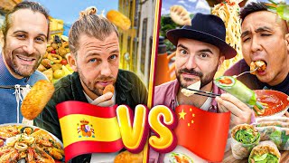 Espagne VS Chine  Quelle est la meilleure cuisine [upl. by Eeclehc462]