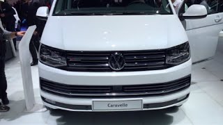 Volkswagen T6 Caravelle 2016 In detail review walkaround Interior Exterior [upl. by Lathrop]