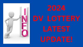 DV Lottery LATEST UPDATE [upl. by Littman18]