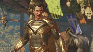 Injustice 2 Tournament Superman In Battle Simulator [upl. by Nwahsit]