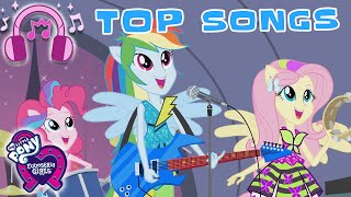 🎵 My Little Pony Equestria Girls  TOP SONGS  20 Minutes Music Compilation  MLP Song [upl. by Marrilee]