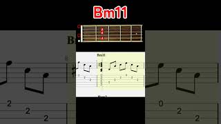 Various 「B」 chords chord guitarchords guitar [upl. by Stevena]