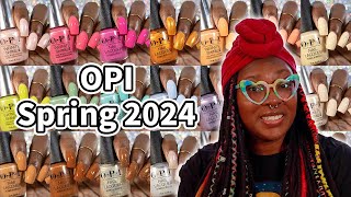 OPI Your Way Spring 2024 Nail Polish Swatches And Review [upl. by Elleivap]