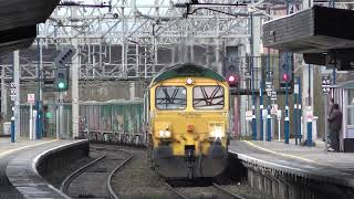 Stafford amp Acton Bridge 010324 Classes 475766687090Nigel Gresley locomotives [upl. by Etnohc280]