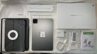 Xiaomi Pad 6 Pro Unboxing🌟  accessories ✏️ Xiaomi Smart Pen 2nd Generation [upl. by Concordia]