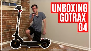 GoTrax G4 Unboxing And Assembly [upl. by Alohcin]