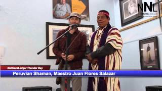 Peruvian Shaman Maestro Juan Flores Salazar [upl. by Llednor939]