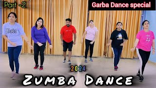 30mins GARBA Dance Workout  Easy Steps  Exercise to Lose weight 35kgs  Zumba Dance  zumba 🔥 [upl. by Hanej]