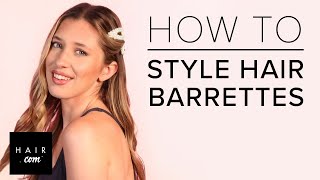 How To Style Barrettes [upl. by Nelle]