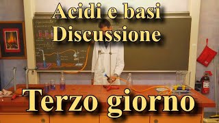 Introduzione esperienziale sugli acidi e le basi in chimica  Discussione terzo incontro [upl. by Naoma]