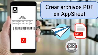 Como crear archivos PDF en AppSheet  Reporte PDF en AppSheet  Infinity Software [upl. by Krm]