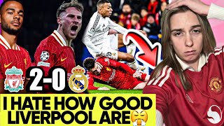 I cant lie Im Jealous Of Liverpool Liverpool 20 Real Madrid Reaction [upl. by Sitnik]