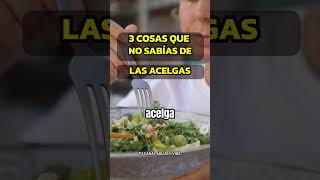 3 RAZONES PARA CONSUMIR ACELGA REGULARMENTE sabiasque alimentossaludables acelgas [upl. by Johannah217]