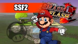 SSF2 Mod  SSB4 Mario v2 [upl. by Nanfa]