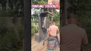 Free Charging Station At Nagpur For 2 Wheeler 🛞⛽ youtubeshorts shorts viralvideo [upl. by Aivax]