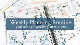 Weekly Planning Routine  MakseLife Vertical  Goals amp FUNctional Sticker Planning [upl. by Hinkel725]