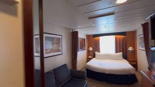 Brilliance of the Seas  Oceanview Cabin 7008 Walkthrough [upl. by Lorette]