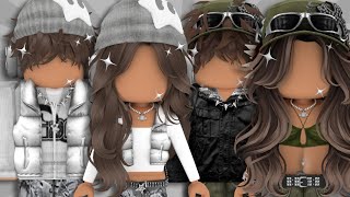 MATCHING y2k roblox outfits  girl and boy w codes amp links  coziviibes ♡ [upl. by Uriia]