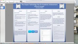 E poster presentation [upl. by Yliak]