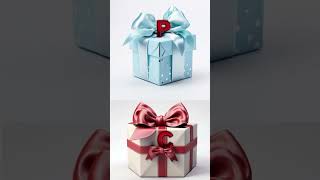 Choose one gift box try your lock🔐🔐🔐🔐 🩷🩷🩷🩷 P OR C gift choosebox [upl. by Celisse]