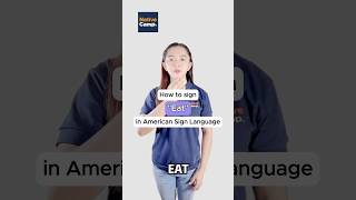 How to sign quotEatquot in American Sign Language [upl. by Julis576]