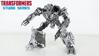 Transformers Studio Series SS54 Voyager Class Megatron Review [upl. by Lerrad]