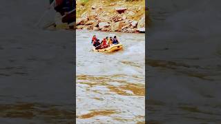 Rafting on Rivertravel shortvideo  zeeshu ki duniya 786😍😍😍😍 [upl. by Aihsilat260]