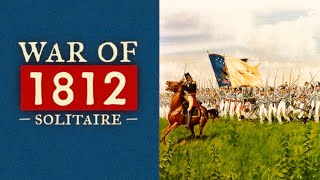 A Valiant Push War of 1812 Solitaire Pocket Travel Game [upl. by Proudman77]