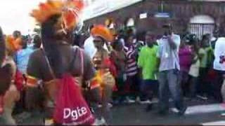 St Kitts Carnival Parade New Years Day 2008 [upl. by Eelatan]