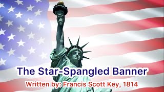 The StarSpangled Banner with Lyrics｜United States of America National Anthem 1 Hour Version [upl. by Monjan]