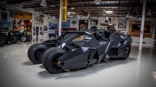 Batmans Tumbler  Jay Lenos Garage [upl. by Okiron]