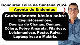 Conhecimento básico sobre Esquistossomose Doença de Chagas Dengue Cólera Febre Amarela [upl. by Inajna]