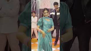 Halwa Sharir❤😊  Ritika Chaudhary dance  Sapna Choudhary song  Haryanvi dance  wedding dance [upl. by Dressler145]