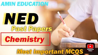 2024 NED university aptitude test guess paper solution Chemistry [upl. by Dyson379]