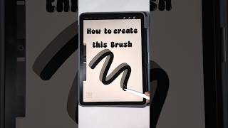 How to create custom brushes in procreate art shorts digitalart tutorial viralvideo drawing [upl. by Israel439]