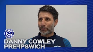 Danny Cowley prematch  Ipswich Town vs Pompey [upl. by Allix]