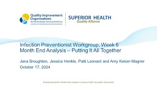 Infection Prevention Workgroup Fall 2024 Week 6 [upl. by Fielding]