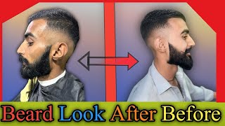 beard styles for men beard before and after beard by face shape beard fade tutorial Man beard 2024 [upl. by Atterehs]