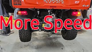 Episode 1 The Baseline  We need more speed  Kubota RTV Optimization Protocol [upl. by Frank]