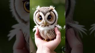 Most cutest and beautiful owl babies animation video [upl. by Barnum835]