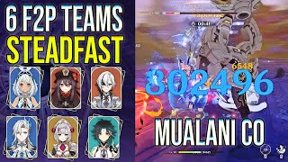 6 F2P Teams Vs Configuration Device  Steadfast Day 4 Feast of Pursuit Genshin impact [upl. by Marasco]