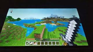 jogando Minecraft no PC pat 1 [upl. by Oremo]