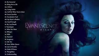 Evanescence Greatest Hits Full Album  Best songs of Evanescence HD HQ [upl. by Nilo]