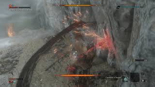 Sekiro Snake Eyes Shirahagi CharmlessDemon Bell no upgrades no damage [upl. by Arodal]