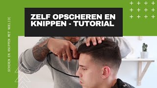 HOE MOET JE OPSCHEREN EN KNIPPEN TUTORIAL [upl. by Crin]