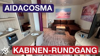 AIDAcosma KabinenRundgang Innenkabine bis Junior Suite [upl. by Yorick]