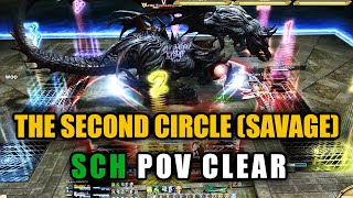 Asphodelos The Second Circle Savage Clear Scholar POV  Final Fantasy 14 [upl. by Nirtiak]